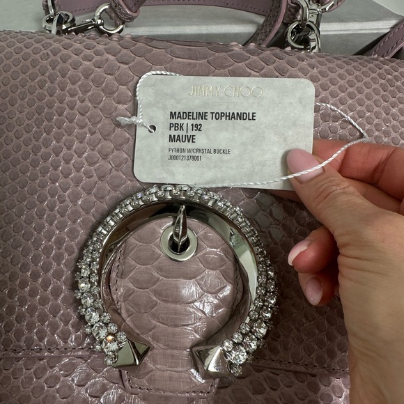 Jimmy Choo python bag, no sings of wear, like new - Picture 5 of 12